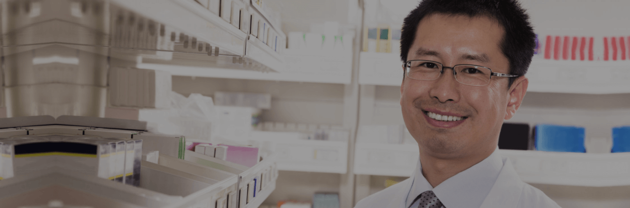 guy pharmacist smiling